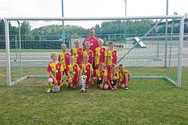 Otepää Cupi võitnud FC Helios Võru 2005. aastal sündinud poiste võistkond