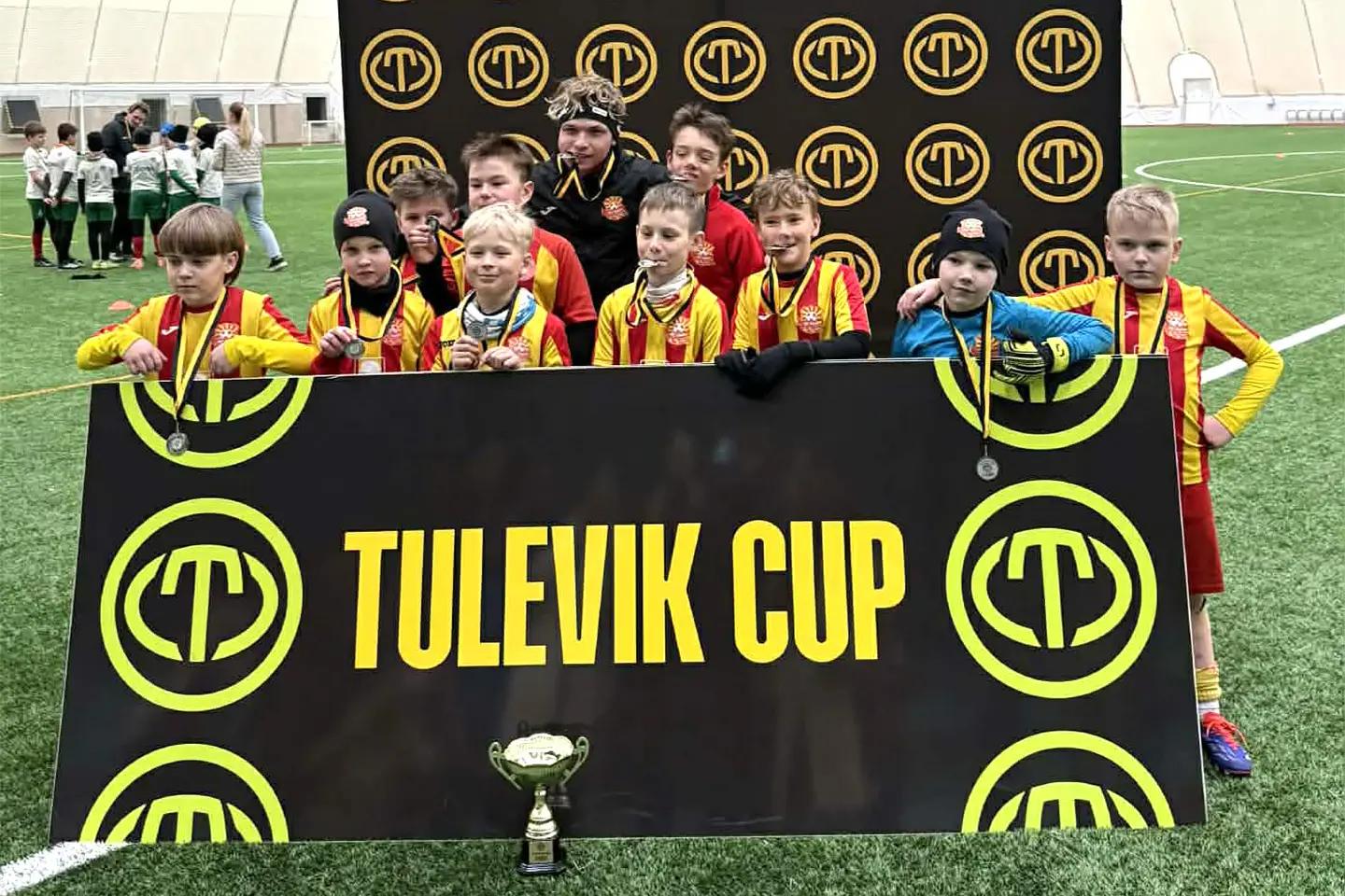 U11 poisid tulid Tulevik Cupi kevadturniiril teiseks