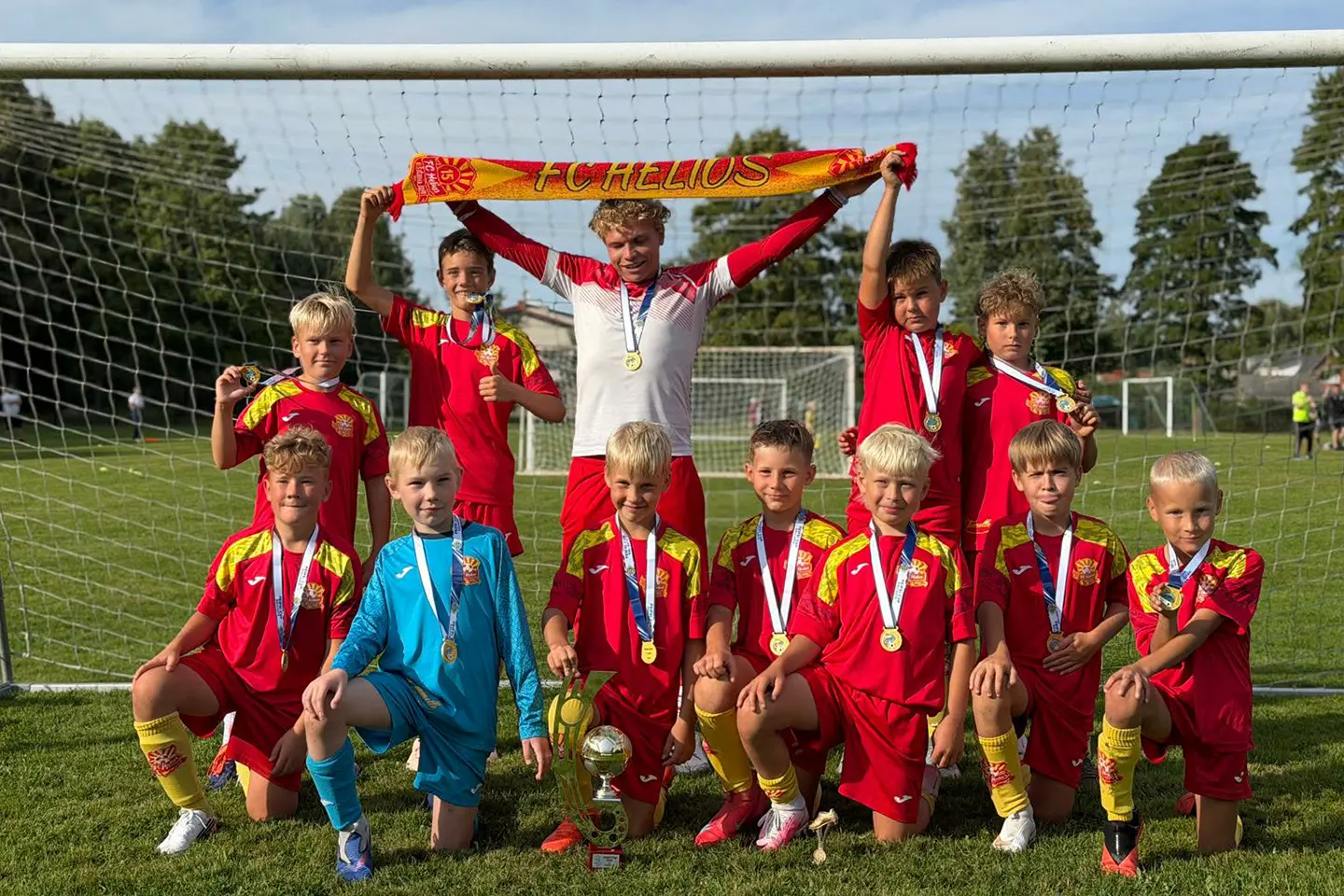 U11 poisid võitsid Peipsi Cupil esikoha